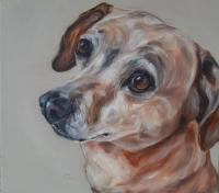 Homenagem-pet-memorial-cachorro-retratado-em-tela