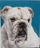 Tela-arte-personalizada-com-foto-de-Bulldog-ingles